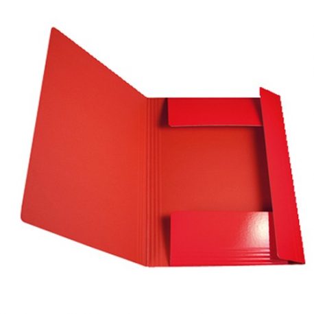 cartella con elastico memotak rosso