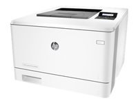 HP Color LaserJet Pro M452nw – Stampante – colore – laser – A4/Legal – 38.400 x 600 dpi – fino a 27 ppm (mono) / fino a 27 ppm (colore) – capacità 300 fogli – USB 2.0, Gigabit LAN, Wi-Fi(n), host USB