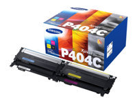 Samsung CLT-P404C – confezione da 4 – nero, giallo, ciano, magenta – originale – cartuccia toner (SU365A)