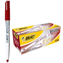 Marker Velleda 1741 Rosso punta sottile 12 pz.