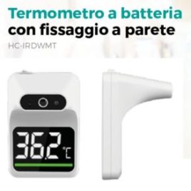 Termometroa Batteria con fissaggio a parete